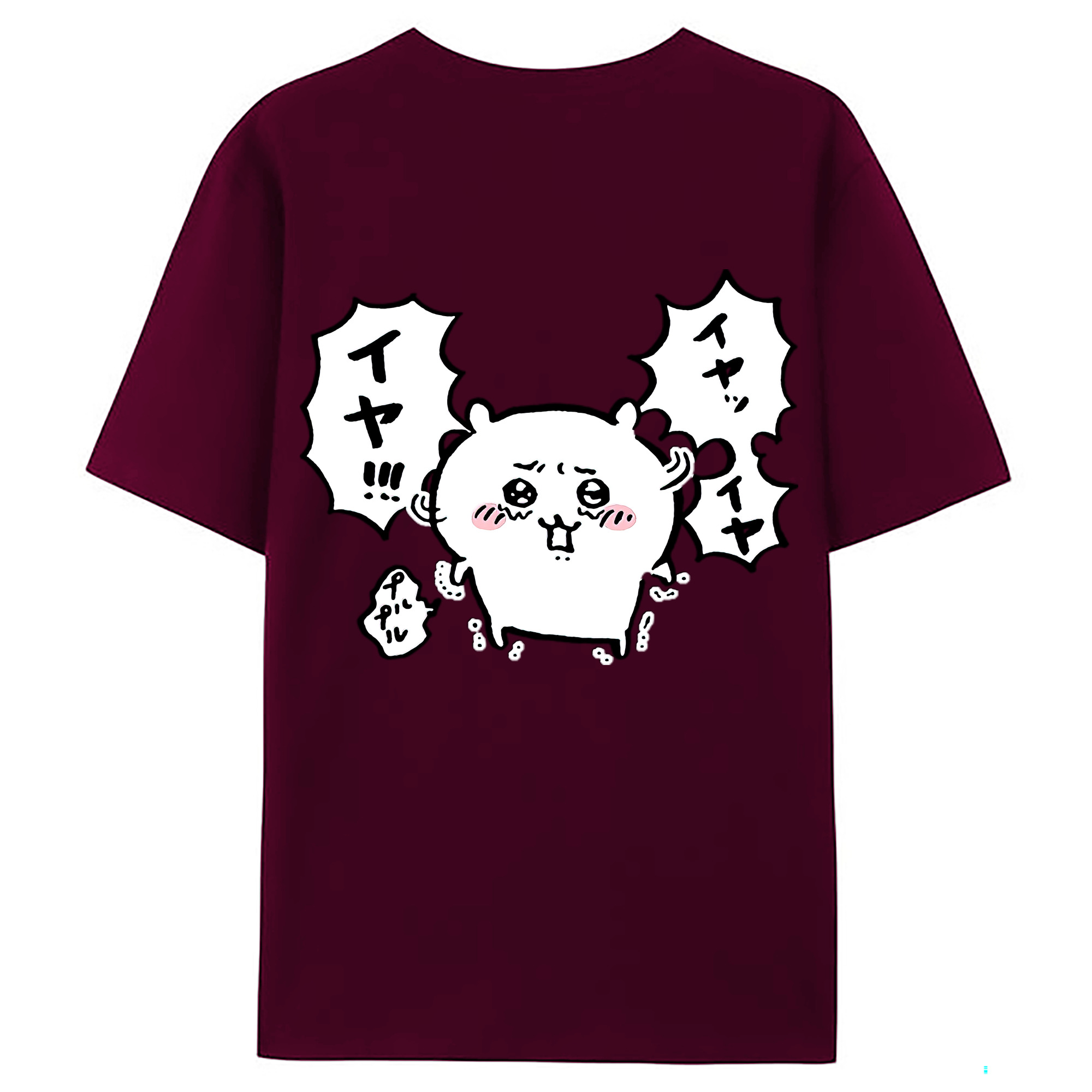 （画像用） ちいかわ ちいかわ Chii-kawa chiikawa レディース半袖Tシャツ(バックプリント)